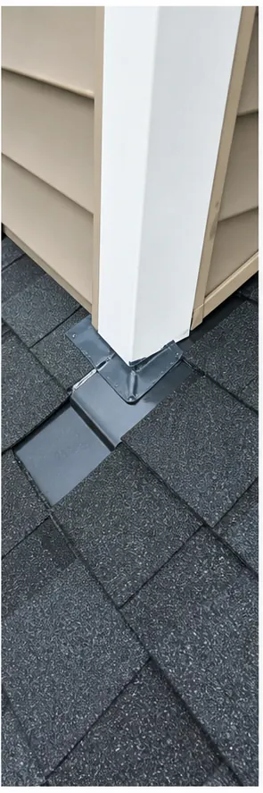 Sample roof flashing detail